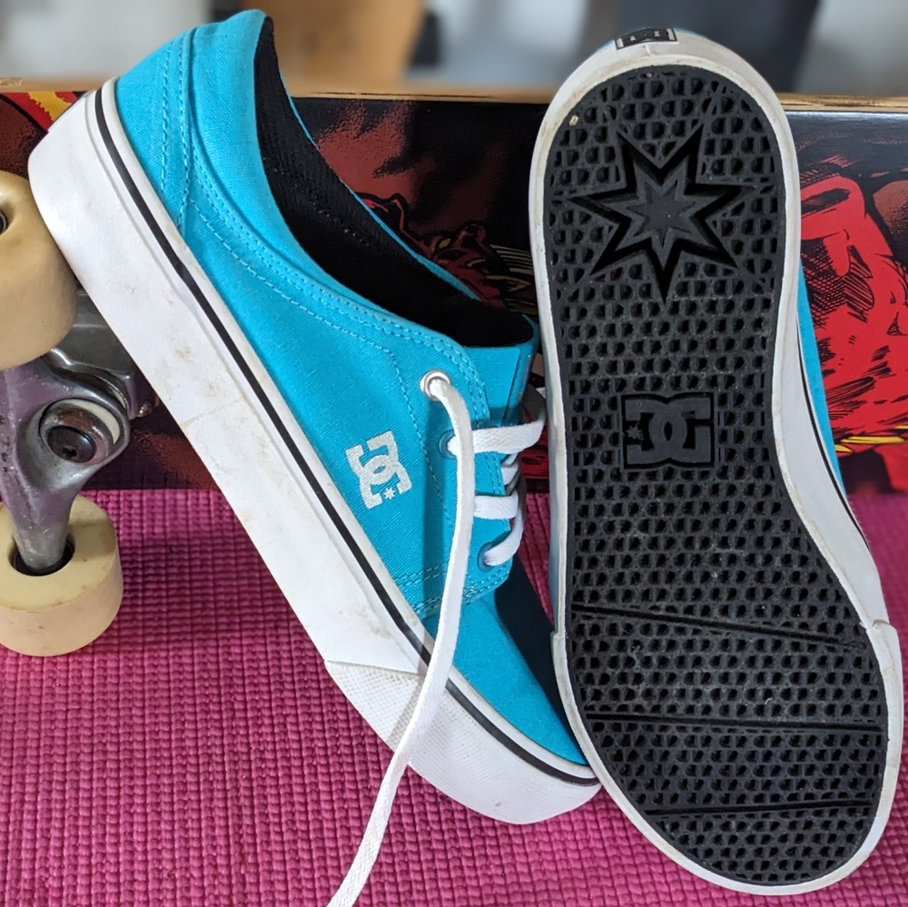 DC Shoes Women's Trase TX | TEAL Size 9.5 🔥